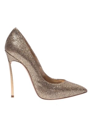 Casadei: court shoes - Blade Fata glitter pumps