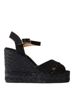 CASTANER: espadrillas - Espadrillas zeppe Blaudell nere