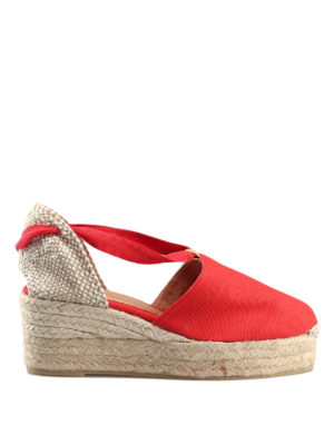 CASTANER: espadrilles - Campesina red espadrilles