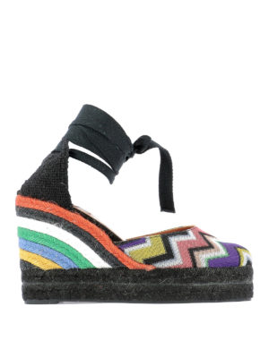 CASTANER: espadrillas - Espadrillas con zeppa Carina chevron