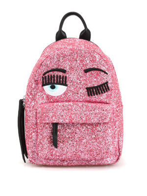 CHIARA FERRAGNI: zaini - Zainetto Flirting rosa glitterato