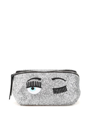 CHIARA FERRAGNI: marsupi - Marsupio Flirting argento glitterato