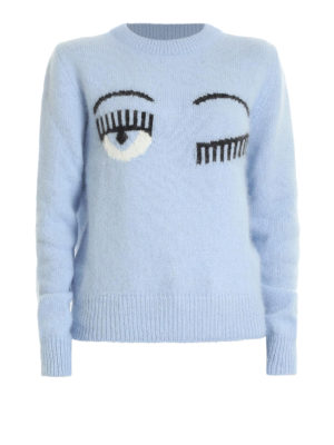 CHIARA FERRAGNI: crew necks - Flirting angora sweater