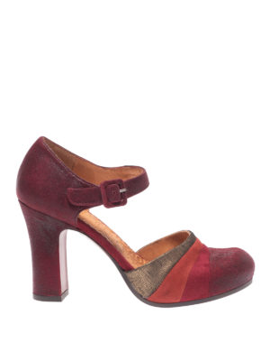 Chie Mihara: scarpe décolleté - Decolleté Deluxe in pelle tricolori