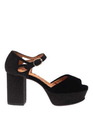 Chie Mihara: Sandalen - Sandalen - Schwarz