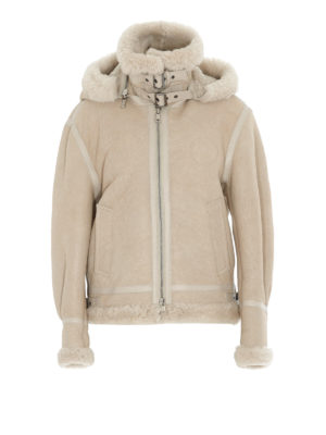 CHLOE': Pellicce e montoni - Giacca da aviatore in shearling