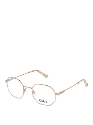 CHLOE': Glasses - Palma octagonal eyeglasses