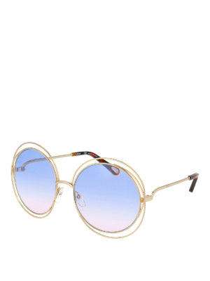 CHLOE': sunglasses - Carlina round sunglasses