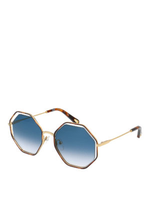 CHLOE': sunglasses - Poppy havana sunglasses