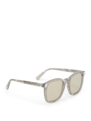 Christopher Kane: sunglasses - Havana square sunglasses
