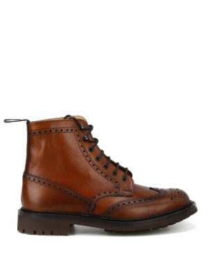 CHURCH'S: tronchetti - Anfibi Mc Farlane con dettagli brogue