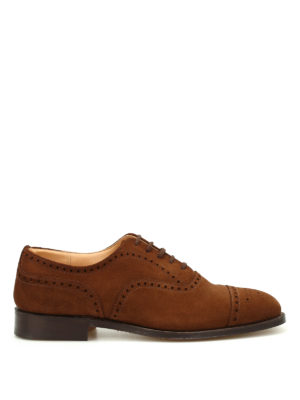 Church's: classic shoes - Diplomat superbuck suede shoes