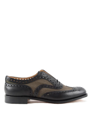 CHURCH'S: scarpe stringate - Stringate Burwood in pelle
