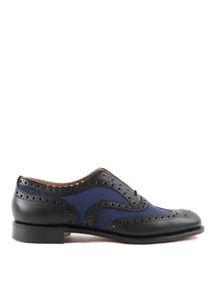 CHURCH'S: scarpe stringate - Stringate Burwood in pelle