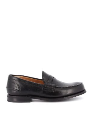CHURCH'S: Loafers & Slippers - Pembrey R 2 black loafers