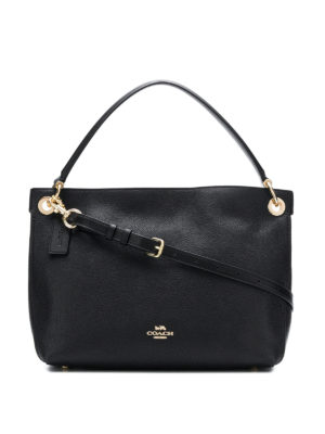 COACH: borse a spalla - Borsa a spalla nera Clarkson