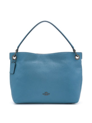 COACH: borse a spalla - Borsa a spalla Clarkson color chambray