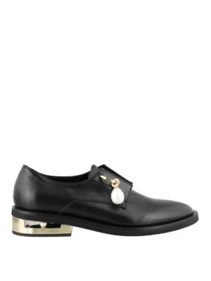 Coliac: Mocassini e slippers - Derby Kory con piercing gioiello