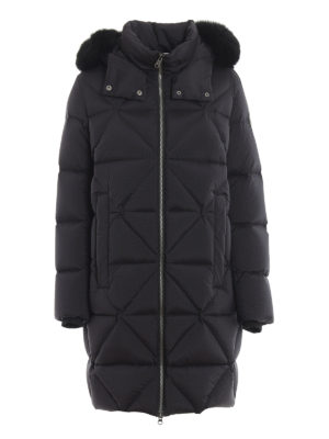 Colmar Originals: Lange Daunenmäntel - Daunenmantel - Schwarz