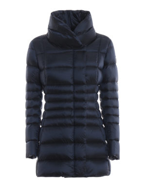 Colmar Originals: Lange Daunenmäntel - Daunenmantel - Blau