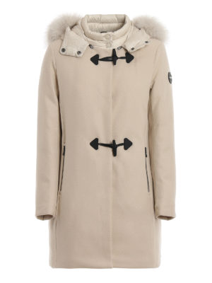 Colmar Originals: Lange Daunenmäntel - Daunenmantel - Hellbeige