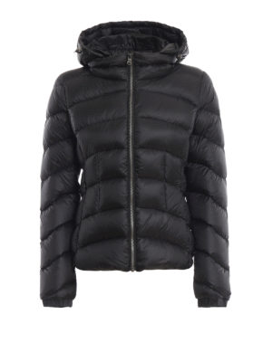 Colmar Originals: giacche imbottite - Piumino nero con cappuccio staccabile