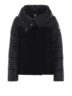 Colmar Originals: giacche imbottite - Piumino nero in lana e nylon