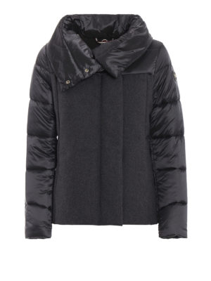 Colmar Originals: giacche imbottite - Piumino grigio in lana e nylon
