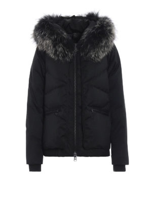 Colmar Originals: giacche imbottite - Piumino con cappuccio bordato in pelliccia