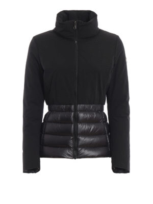 Colmar Originals: padded jackets - Tech fabric padded jacket with puffer peplum