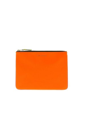 COMME DES GARÇONS WALLET: Bolso clutch - Bolso Clutch - Naranja