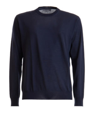 CORNELIANI: crew necks - Virgin wool crew neck jumper