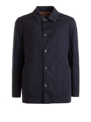 CORNELIANI: padded jackets - Reversible waterproof jacket