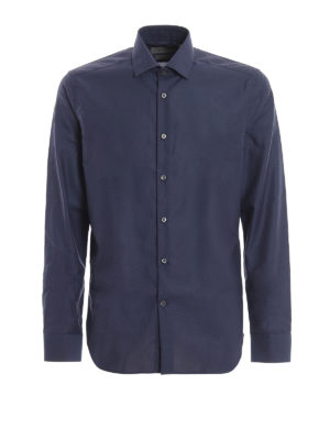 CORNELIANI: shirts - Cotton gauze shirt