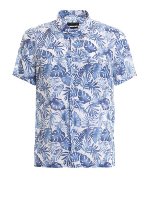 CORNELIANI: camicie - Camicia fantasia a maniche corte