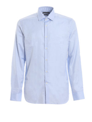 CORNELIANI: shirts - Oxford cotton shirt