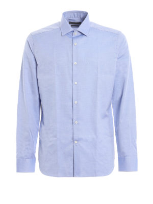CORNELIANI: shirts - Oxford cotton shirt