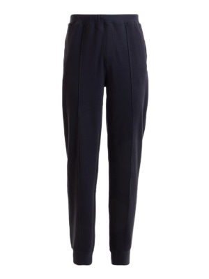 CORNELIANI: tracksuit bottoms - Logo print tracksuit bottoms