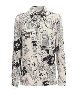 Diane von Furstenberg: Hemden - Hemd - Weiß