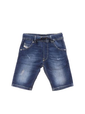 DIESEL: shorts - Krooley bermuda in blue