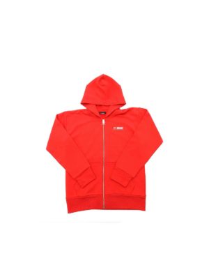 DIESEL: Sweatshirts & Sweaters - Salbyzip sweatshirt in red