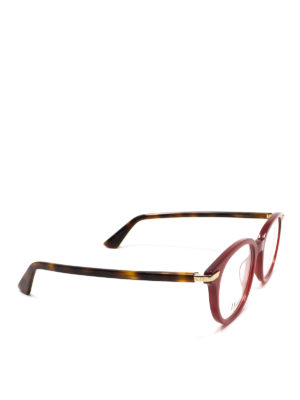 DIOR: Glasses - DiorEssence eyeglasses with tortoise temples