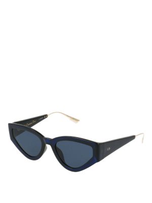 DIOR: sunglasses - CatStyleDior1 blue sunglasses