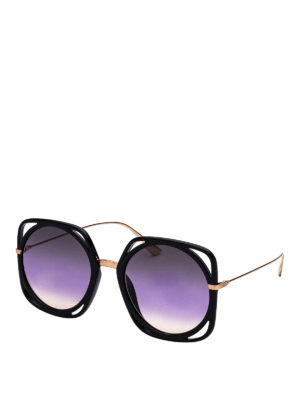 DIOR: sunglasses - DiorDirection black sunglasses