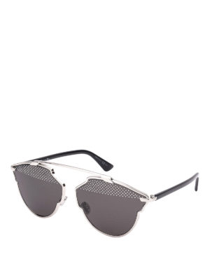 DIOR: sunglasses - DiorSoRealRise studded sunglasses