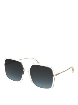 DIOR: sunglasses - DiorStellaire1 dark lens sunglasses
