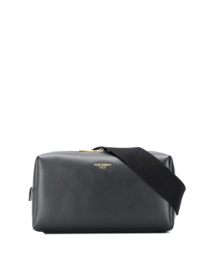 DOLCE & GABBANA: marsupi - Marsupio in pelle Monreale grande