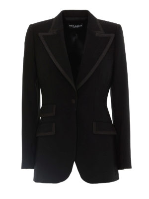 DOLCE & GABBANA: Blazer - Blazer - Negro