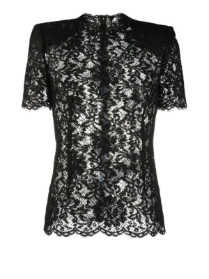DOLCE & GABBANA: Blusas - Blusa - Negro