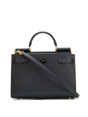 DOLCE & GABBANA: bowling bags - Sicily 62 black small bag